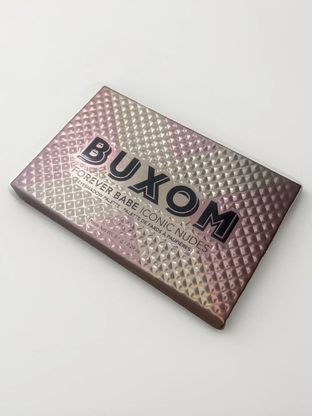 BUXOM Forever Babe Iconic Nudes Eyeshadow Palette - 8 Colors, Brand New In Box!